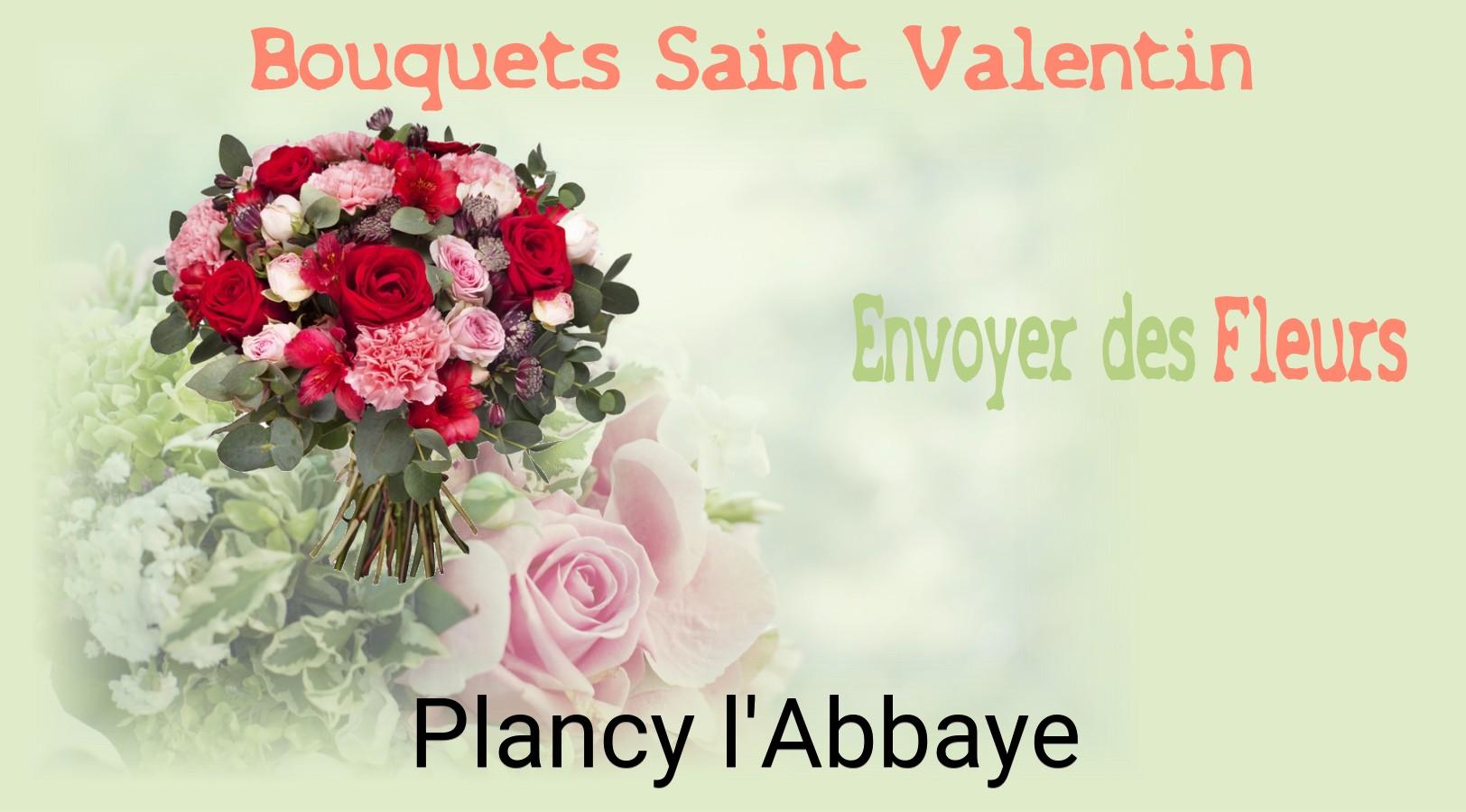 Roses de Saint-Valentin livrées à Plancy-l'Abbaye